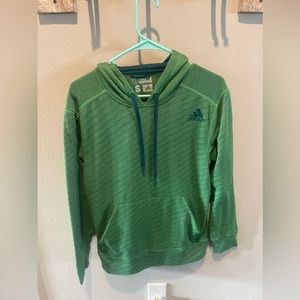 Adidas hoodie men’s small green